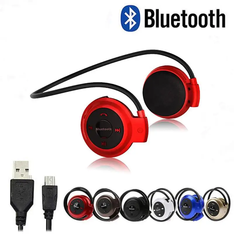 Спортивные наушники с микрофоном ушной крючок Беспроводной Bluetooth стерео Mp3