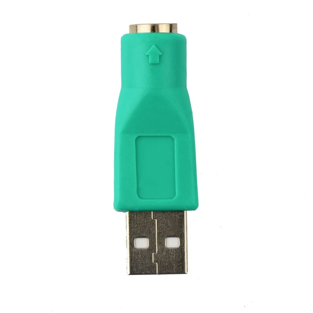 Hot 1pc New USB Male To For PS2 Female Adapter Converter for Computer PC Keyboard Mouse 2