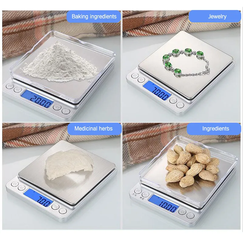 Цифровые весы электронные Вес карманные весы 100g 500g 0,01/0,1 г весы медицины в граммах для бриллиантовых ювелирные украшений Вес лабораторные весы