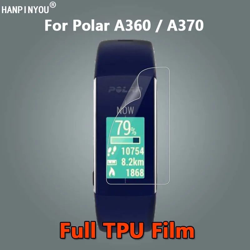 Per Polar A360 A370 Sport Smart Watch Ultra Clear Full Cover Soft Tpu Hydrogel Pellicola Salvaschermo-Vetro Non Temperato