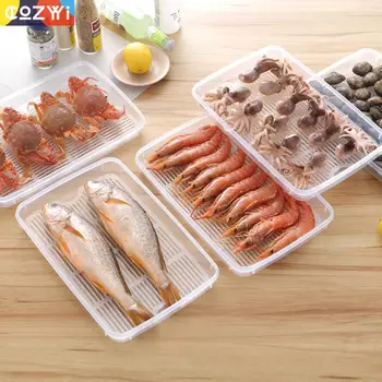 

6000ml Plastic Food Storage Box Fridge Freezer Food Freshness Storage Boxes House Hold Kitchen Containers