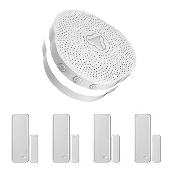 

KERUI Tuya Multifunctional Gateway Work With Google Assistant/Alexa Control WIFI Home Security Intelligent Smart Alarm System