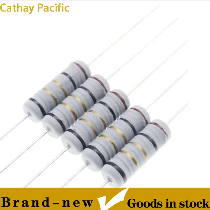 Wire Fuse Wirewound Resistor Fuse Resistance 0.5W 1W 2W 3W 0.1 0.15 0.22 0.33 0.47 0.5 1 1.5 2.2 3.3 4.7 5.1 10 20 47 68 100Ohm