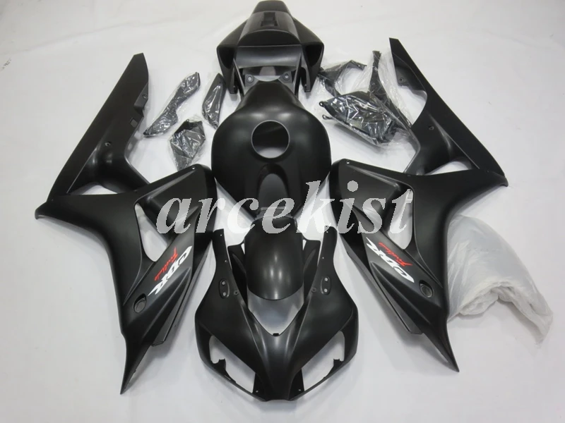 

4Gifts New ABS Injection mold Full Fairing Kit Bodywork set fit for HONDA CBR1000RR 1000RR 2006 2007 06 07 custom Matte black