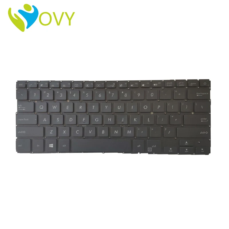 Teclado de Laptop Retroiluminado Hebraico Teclados Retroiluminados para Asus Zenbook 13 Ux331 Ux331u Ux331un Ux331fn Ux331ual 0knb0262che00 - Imagem 4