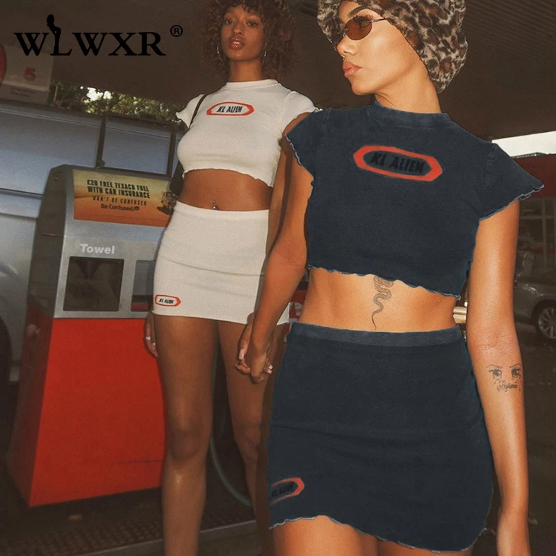 WLWXR комплект из двух предметов с листьями лотоса женский летний сексуальный