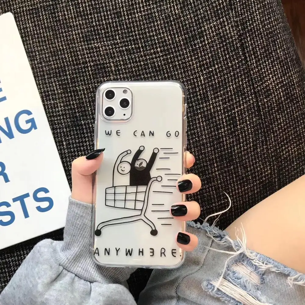 Корзина для покупок чехол телефона Samsung Galaxy Note 10 8 9 плюс S10 E S9 S8 S7 S20 plus Ultra A30 A50 A70 A80