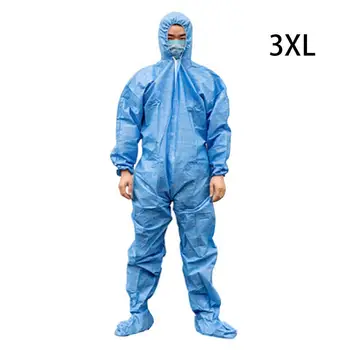 

Disposable Protective Coverall Clean Room Clothes Anti Static Anti Chemical Liquid Splash Radiation Protection Raincoat