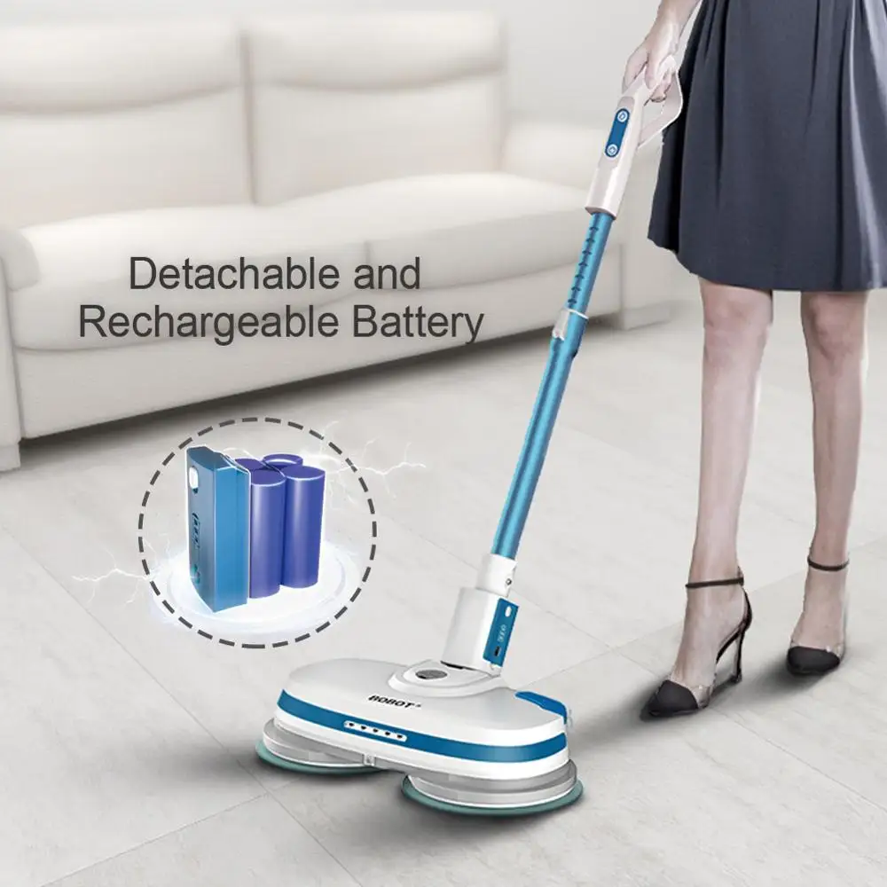 Швабра BOBOT MOP 8800 беспроводная подметание и воском электрическая швабра с