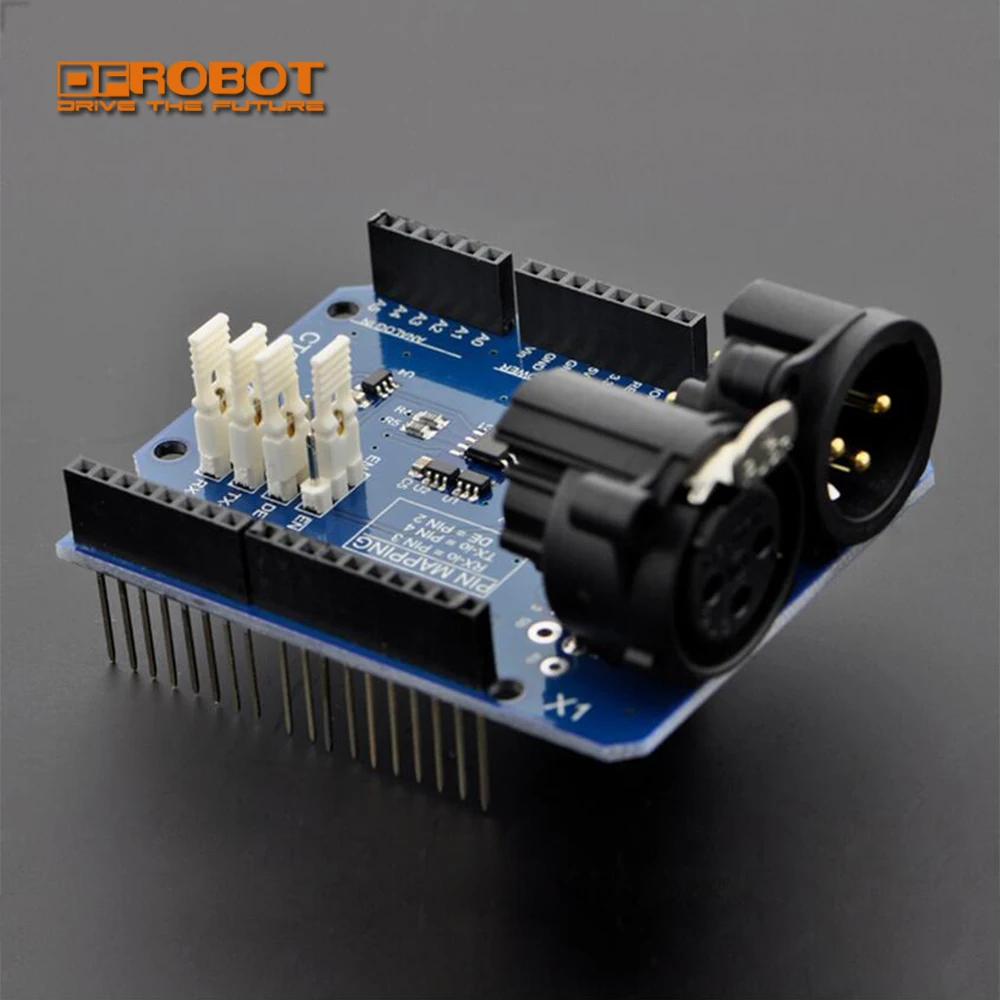 Плата расширения DFRobot DMX щит модуль совместим с Arduino для Master устройств работа в