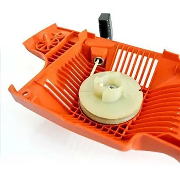 

Red Recoil Rewind Pull Starter Assembly For Husqvarna 50 51 55 Chainsaw Outdoor