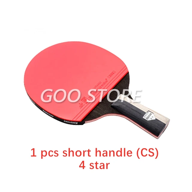 KOKUTAKU Racket 4/5/6 Star Carbon Table Tennis Racket ITTF Professional KOKUTAKU Ping Pong Bat Paddle 1pcs CS 4STAR