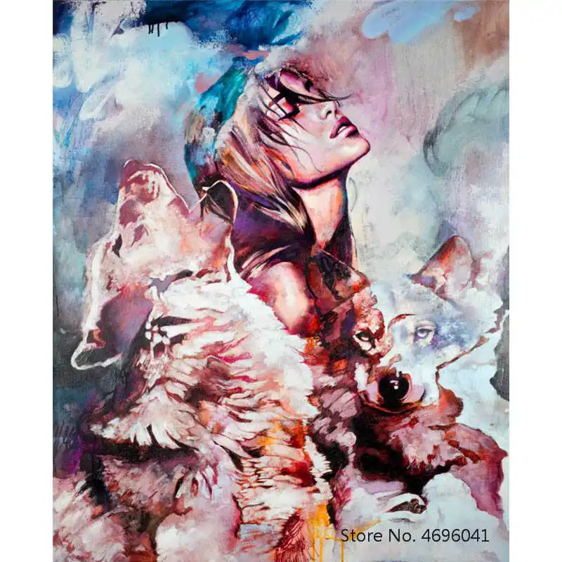 

Painting By Numbers Frameworks Coloring By Numbers Home Decor Pictures Figure Painting Decorations RSB8367