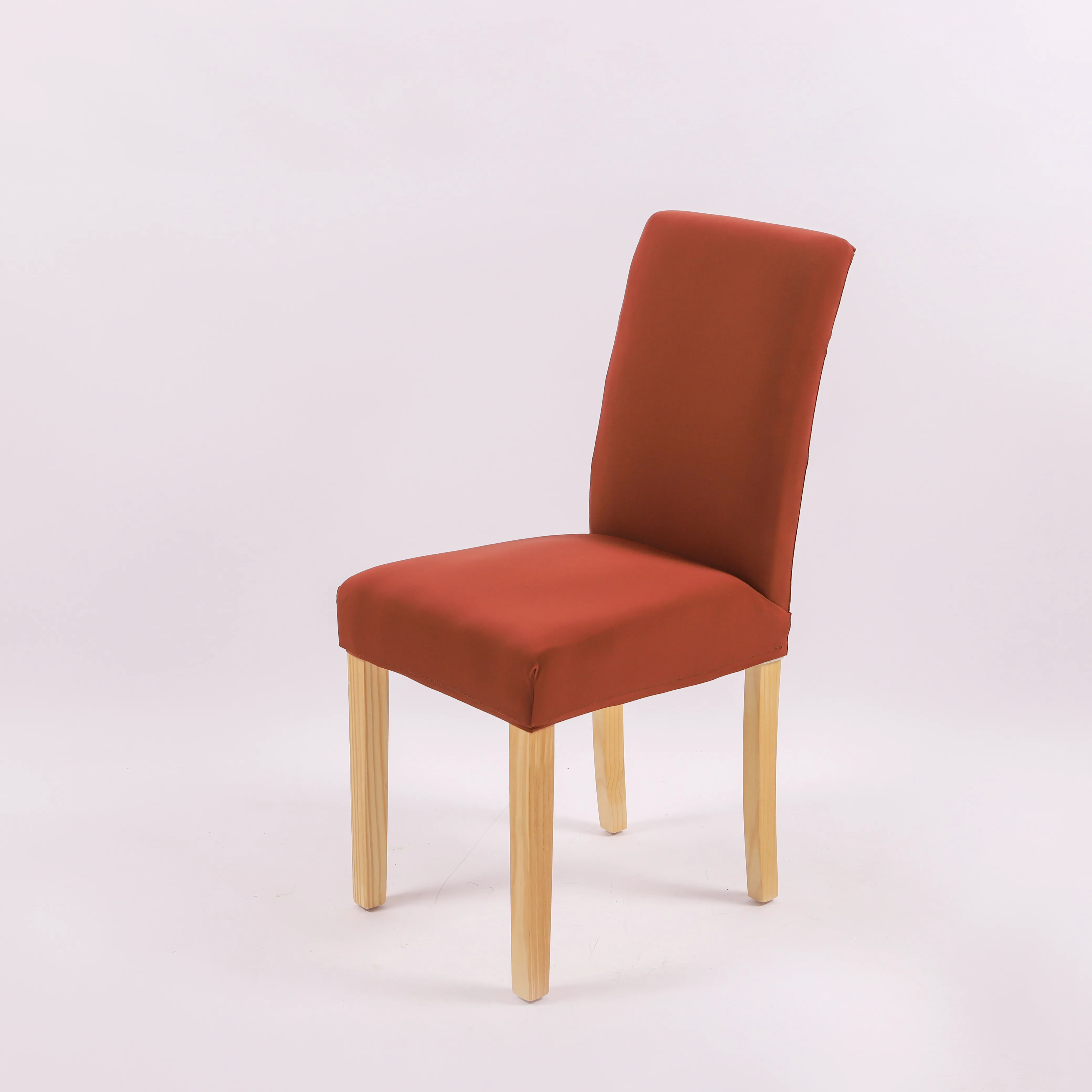 Zerolife Solid Color Chair Cover Dining Chairs Polyester Spandex Modern Plain Chair Covers Seat Cover Non-slip Wedding Banquet