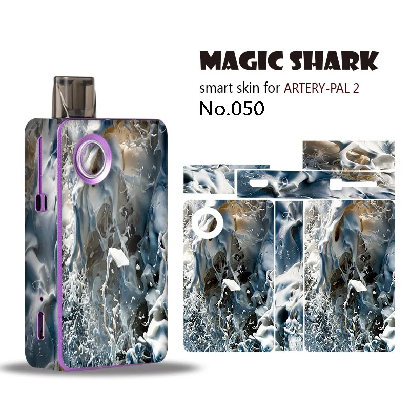 Волшебная Акула, Череп, Бэтмен, дерево, цветок, кристалл, Vape, пленка для кожи, Обложка для Pal 2 Pod, чехол, наклейка для артерии Pal 2