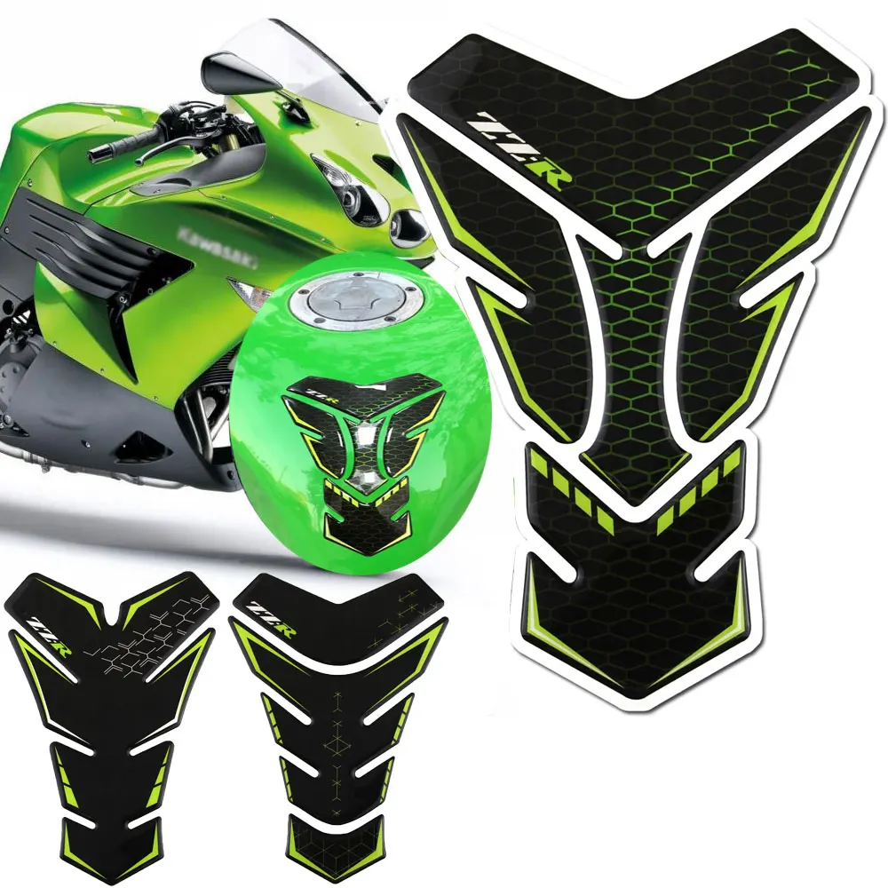

Для Кавасаки ZZ-R, 400, ZZR, 600, ZZR, 1100, ZZR, 1200, протектор газового топлива, мотоцикла, наклейки, накладка на бак, эмблема, значок, логотип ZZR