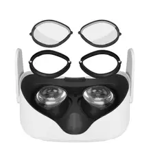 Pour Oculus Quest 2 VR lunettes magnétiques Anti-bleu lentille cadre rapide démonter pince lentille Protection pour Oculus Quest 2 lunettes