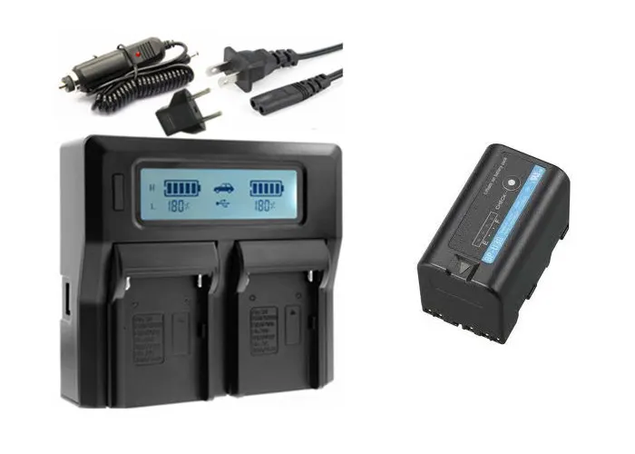Белый BP-U30 BP U30 BP-U60 BP U60 BP-U65 Батарея+ ЖК-дисплей Dual USB Зарядное устройство для sony PMW-100 PMW-160 PMW-200 PMW-300 PMW-EX1 EX3 F3 PHU-60K - Цвет: Белый
