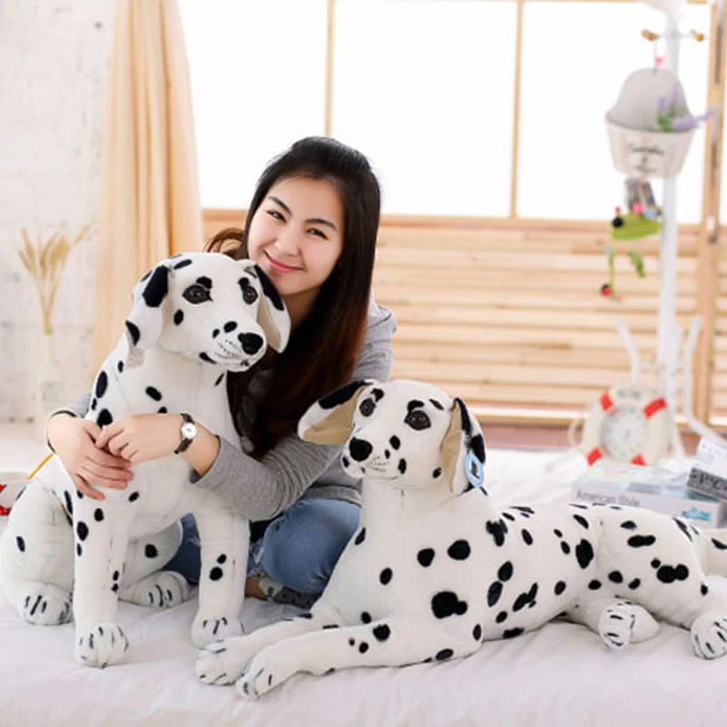Spielz Neue Schoen Plueschtier Dalmatiner Simulation Hund Pluesch Tier Geschenk