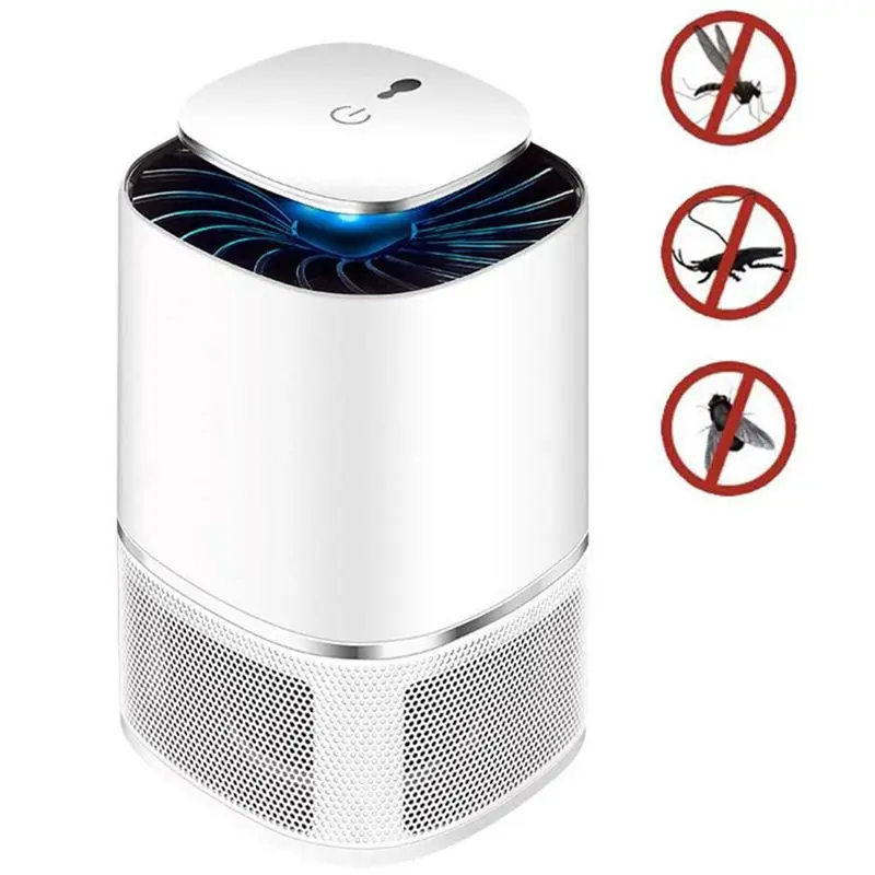 Лампа-убийца комаров, Zapper, Электронный убийца насекомых, USB светодиодный Ловушка-ловушка для ловли комаров, без химических веществ