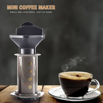 

Press Cup Capsule Powder Coffee Machine Tool Espresso Machine Handpress Coffee Machine Household Mini Manual Coffee Maker