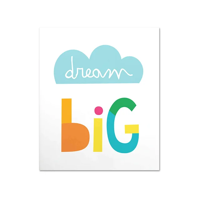 Shine Bright Smile Sun Baby Nursery Canvas Poster Sunshine Print Inspirational Quote Painting Nordicdecor Picture For Kids Room Painting Calligraphy Aliexpress