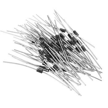 

uxcell 4 Rectifier Diode Axial Electronic Silicon Diodes 1A 100V 60pcs