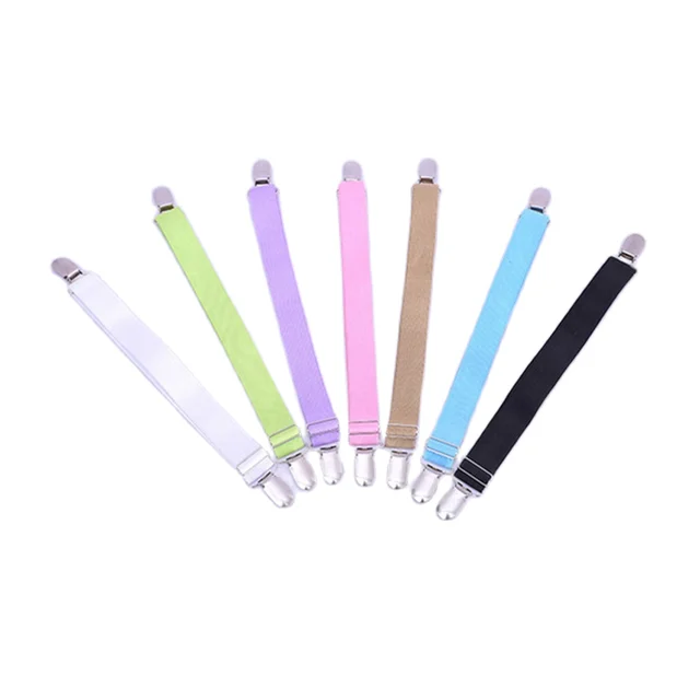 4 db Állítható Rugalmas Matrac Borító Saroktartó Klip Dupla Fej Klipek Megfogó Tartó Harisnyanadrág Ágynemű Rögzítők