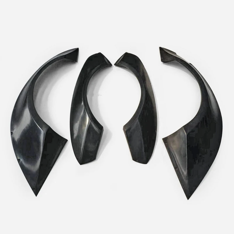 

GT-R TP-Style Fiberglass Front & Rear Fender Set FRP Fiber Glass TP Wheel Arch Flare Cover Drift Body Kit Fit For Nissan GTR R35