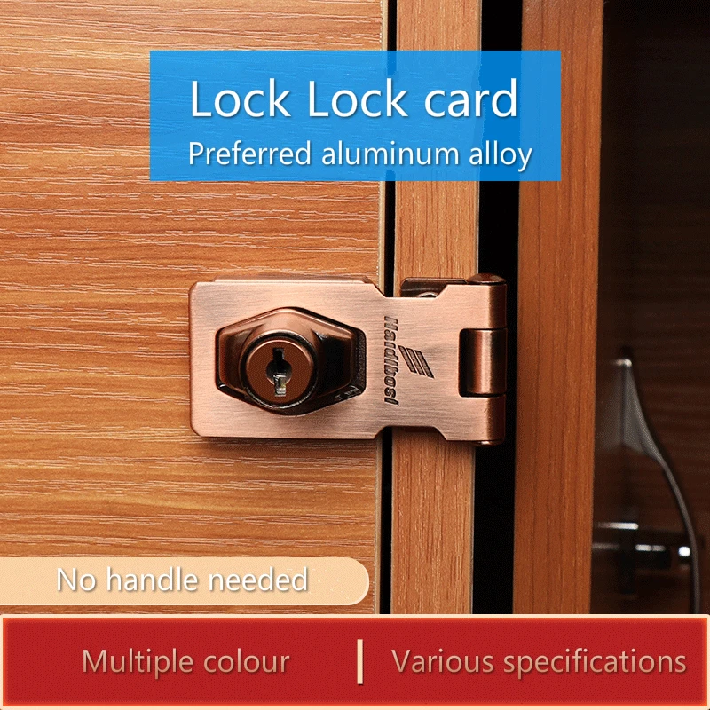 

Lock Cabinet Door Buckle Furniture Drawer Security Padlock Wholesale