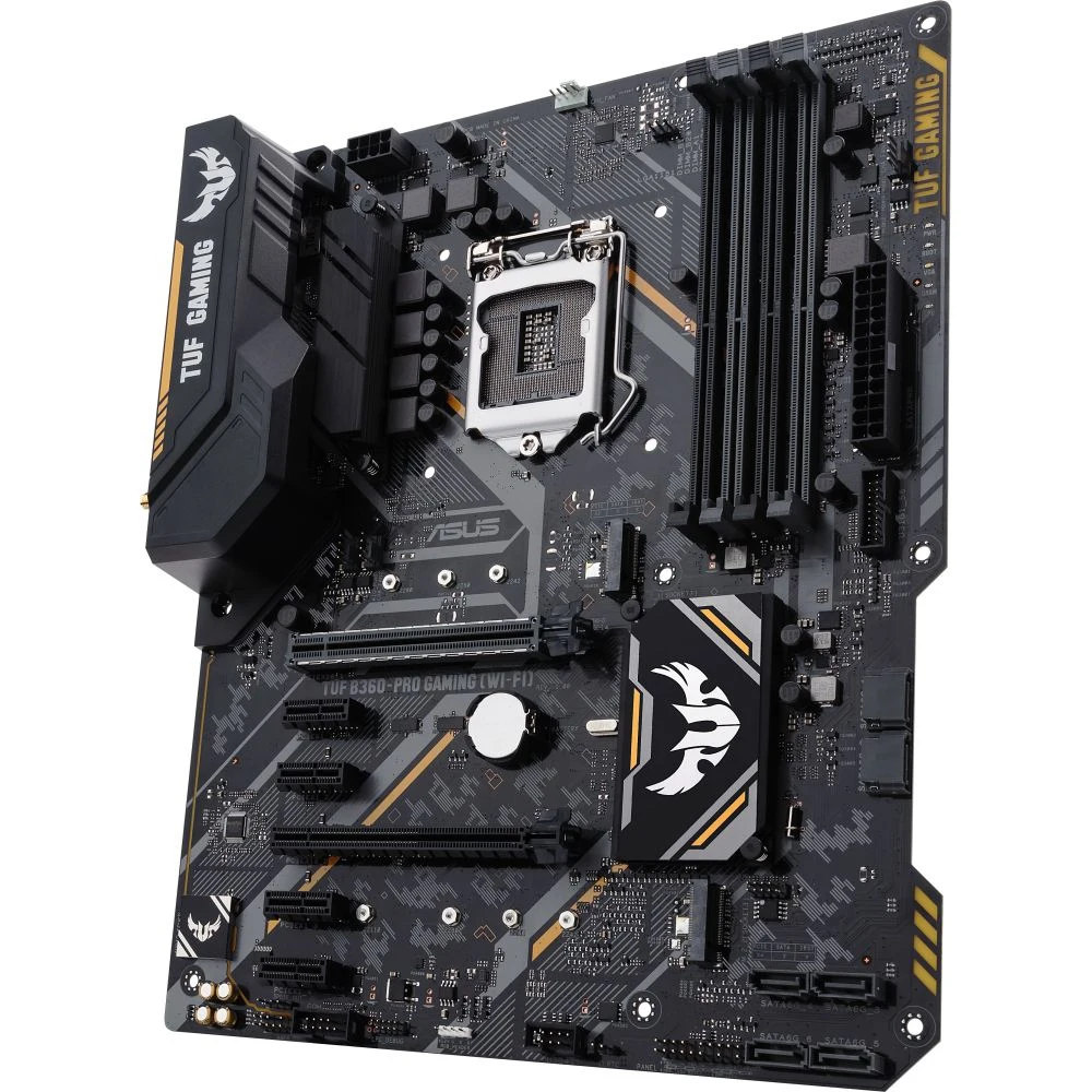 Motherboard Asus TUF B360-PRO GAMING(WI-FI) Soc-1151v2 Intel B360 4xDDR4 ATX AC'97 8ch(7.1) G