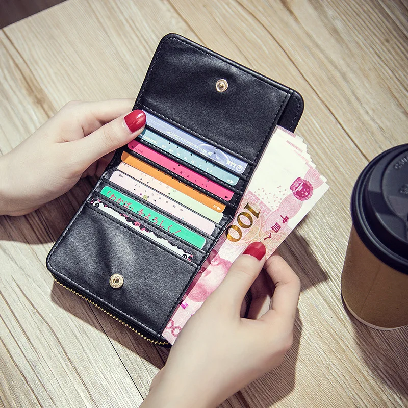 Women's Wallet Zipper&Hasp cute wallet Student Small PU Wallet Coin Purse Fashion Women Card Bag For Women 2020 cartera mujer Women's Wallet Zipper&Hasp cute wallet Student Small PU Wallet Coin Purse Fashion Women Card Bag For Women 2020 cartera mujer