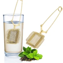 Ручка захвата фильтра заварник для чая, шар чайный пакетик фильтр из нержавеющей стали кофе ванили сито для приправ дисперсер кухонный гаджет