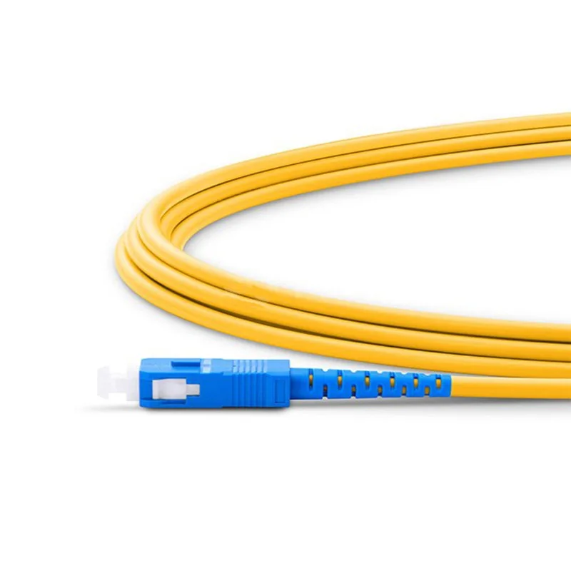 10 Pcs FC UPC to SC UPC Simplex 2 0mm PVC Single Mode Fiber Patch Cable 4