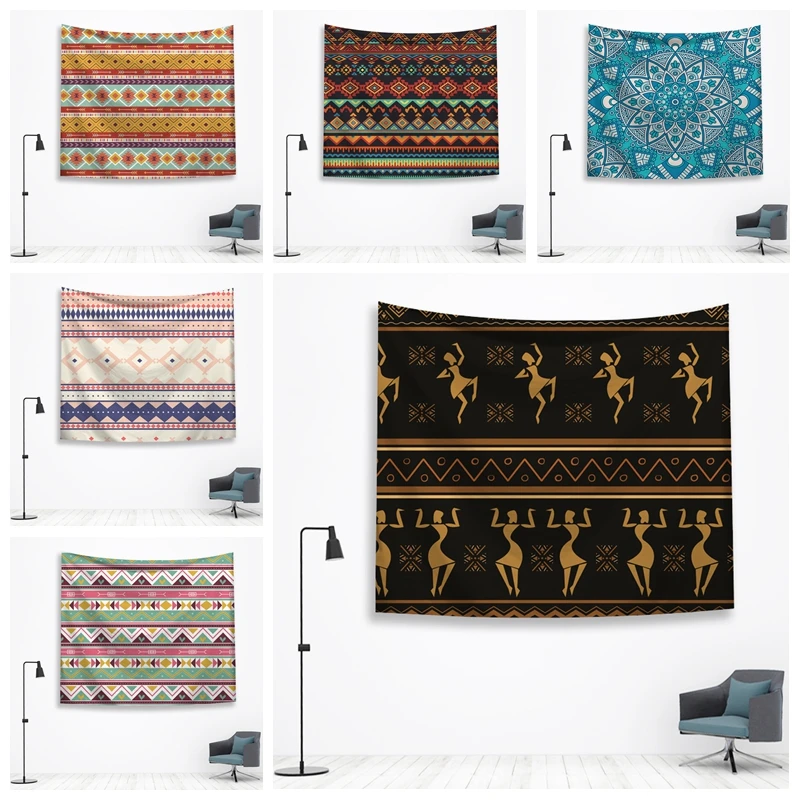 Богемный стиль стены Ttapestry висячие украшения богемный пляжный коврик дом Декор общежития МАНДАЛА ГОБЕЛЕН колдовство хиппи