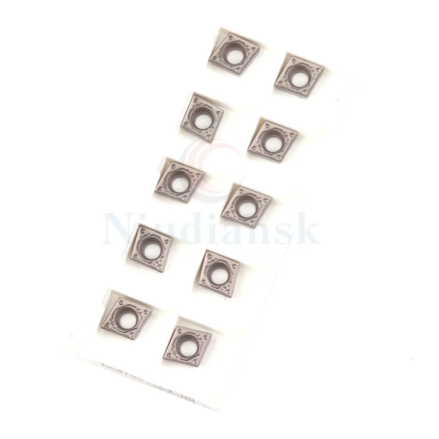 

CCMT09T304 HQ LF90 CCMT09T308 HQ LF90 Cermet finishing internal turning tools hard alloy CNC lathe turning insert for steel part