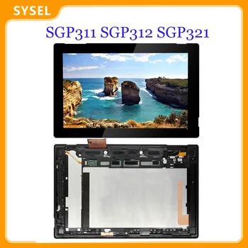 

10.1inch For Sony Xperia Tablet Z 10.1 SGP311 SGP312 SGP321 LCD Display Touch Screen Digitizer Panel Assembly with Frame