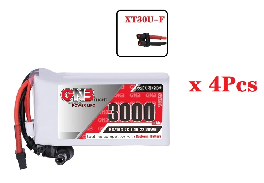 【GNB】バッテリー×5個（正規品） 5 ピース/セット GAONENG GNB 1S/2S/3S/4S/6S 720mAh 最大 200C