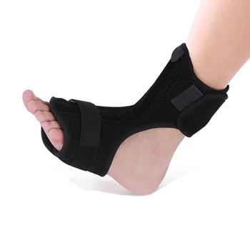 

Brace Night Splint Orthotic Bracket Rehabilitation With Massage Ball Sleep Ankle Foot Drop Plantar Fasciitis Posterior Injury