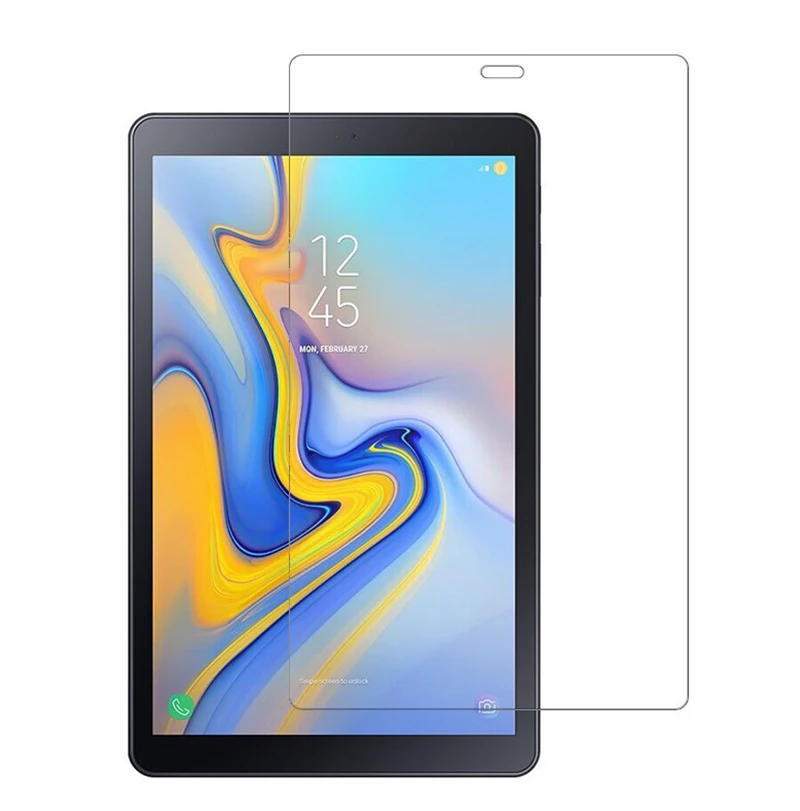 2 шт 9H твердость экрана протектор для samsung Galaxy Tab A 10,5 T595/T597/T590 таблетки царапинам пленка для экрана из закаленного стекла - Цвет: Прозрачный