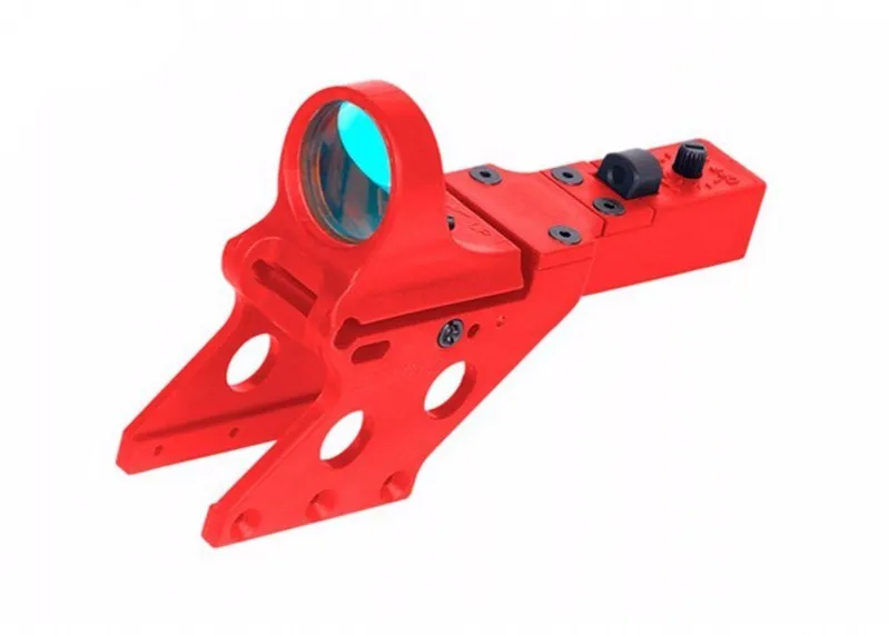 Элемент страйкбол кажущаяся рефлекторная красная точка зрения для HI-CAPA оптический прицел Охотничья винтовка с прицелом пневматическая пушка скопы EX183 - Цвет: Красный