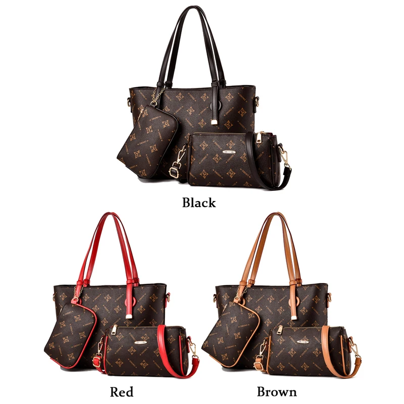 3 штуки Сумки Роскошные сумки женские кожаные сумки дизайнерские женские сумки через плечо женские сумки-шопперы для женщин сумки