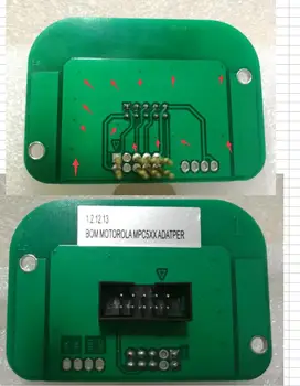 

BOM MOTORROLA MPC5XX ADATPER ( include in KTAG KESS KTM Dimsport BDM Probe Adapters Full Set )