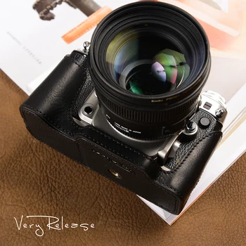 

Handmade Genuine Leather Nikon DF Camera Bag Nikon DF Camera Leather Cover DF Half Leather Cover Base Handle