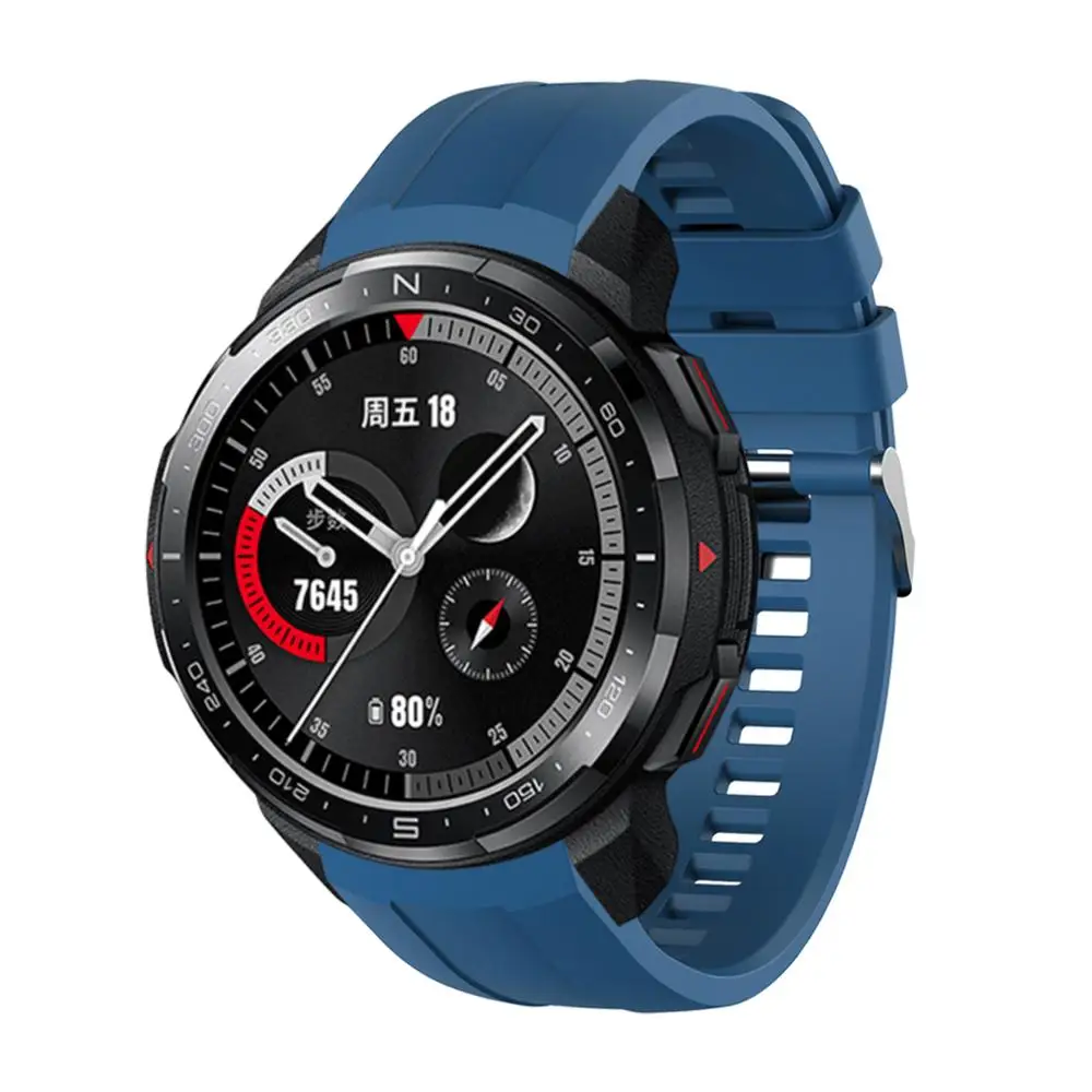 Silicone Sport Replacement Strap - Adjustable Fashion Wristband