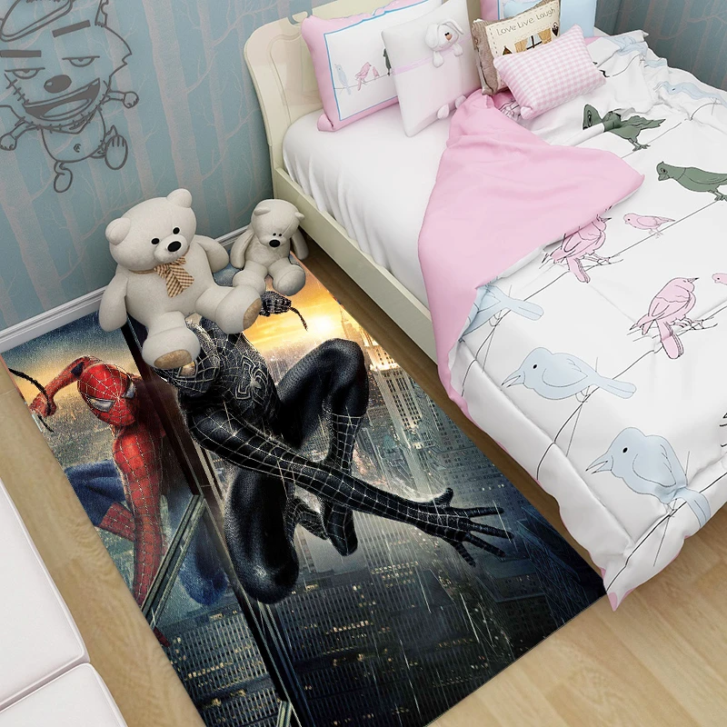 Les Avenges Marvel Team Spiderman tapis de porte tapis d'éveil enfant tapis Captain America tapis sol chambre paillasson tapis antidérapant