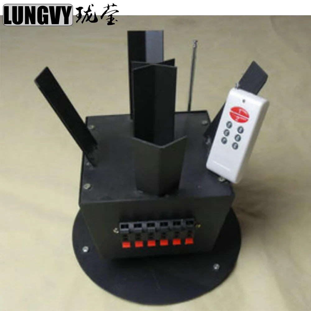 

Fast Shipping Wireless Remote Control Cold Fireworks Rotate Wedding Machine Stage Cold Fountain Ignition System Machine
