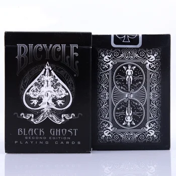

1 Piece Black Ghost Deck Playing Cards Tricks Magic Poker Card Magic Trick