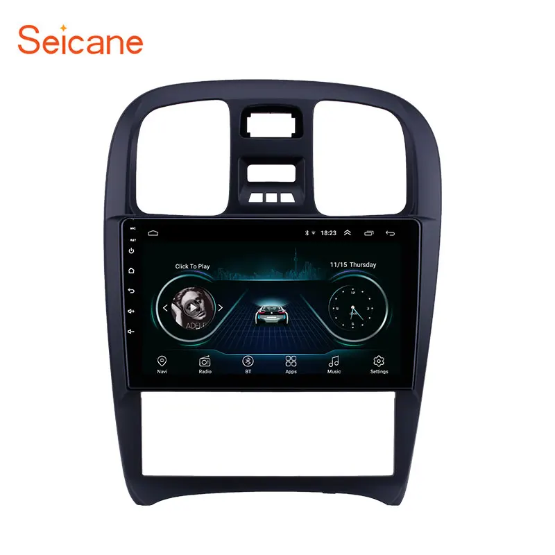 Seicane 9 дюймовый телефон мультимедийный плеер Android 1 для Hyundai Sonata 2003 2009 поддержка