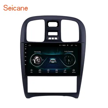 

Seicane 9 inch Car GPS Navigation Radio Multimedia Player Android 9.1 for Hyundai Sonata 2003-2009 support Carplay TPMS DVR